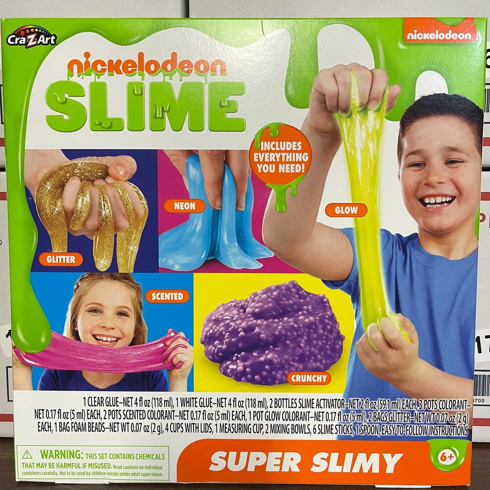 Nickelodeon Cra-Z-Art Slime Kit - Super Slimy - NWT